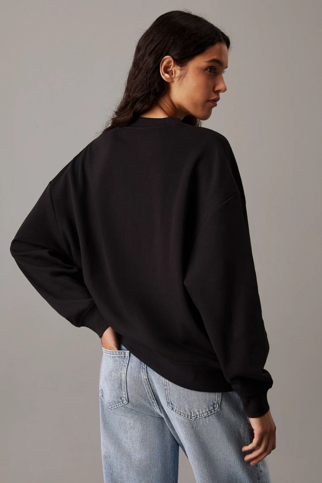 Calvin Klein Monogram Sweatshirt Siyah