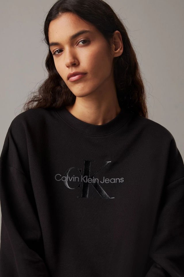 Calvin Klein Monogram Sweatshirt Siyah