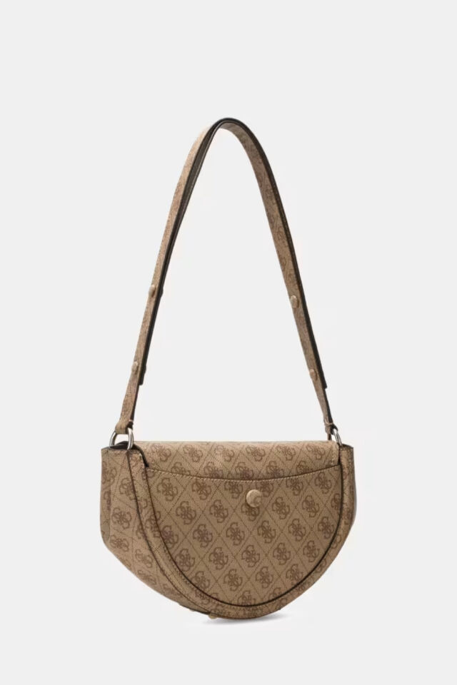 Guess Coleen Logo Çanta Kahverengi