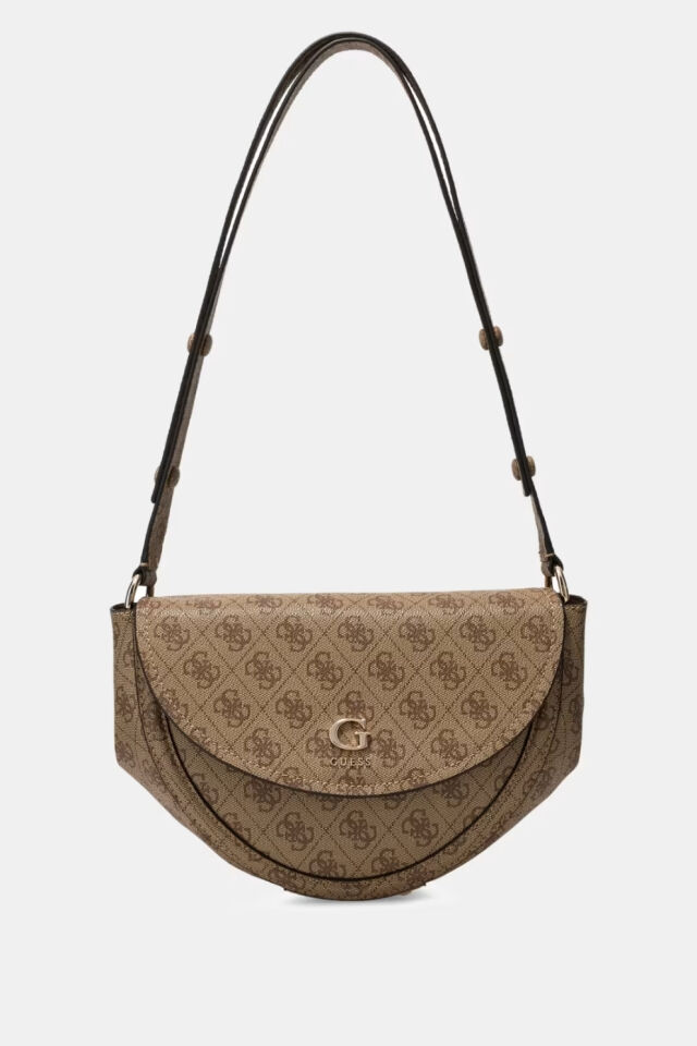 Guess Coleen Logo Çanta Kahverengi