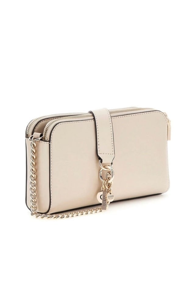 Guess Daryna Mini Çapraz Çanta Krem