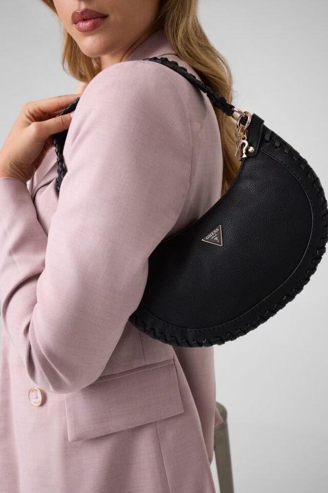 Guess Petra Hobo Çanta Siyah