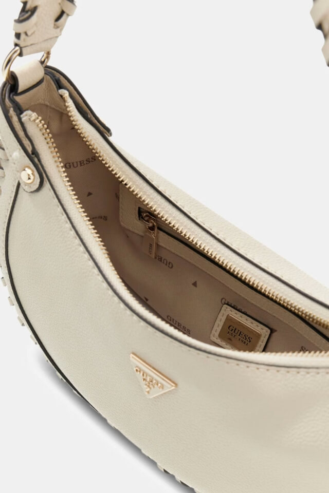 Guess Petra Hobo Çanta Krem