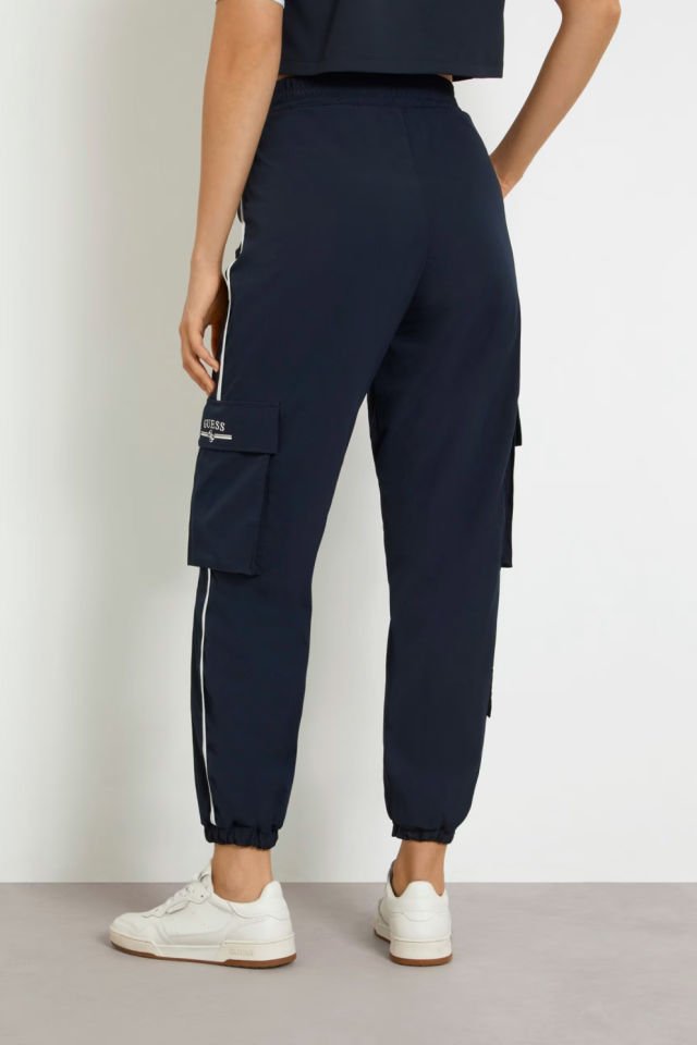 Guess Normal Bel Kargo Pantolon Mavi