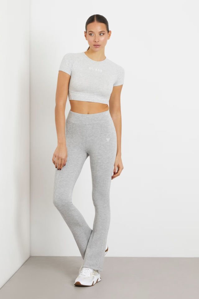 Guess Önü Logolu Spor Üst Gri