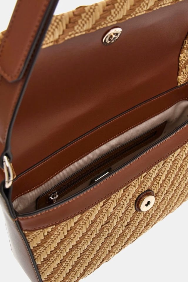 Guess Simona Rafya Mini Omuz Çantası