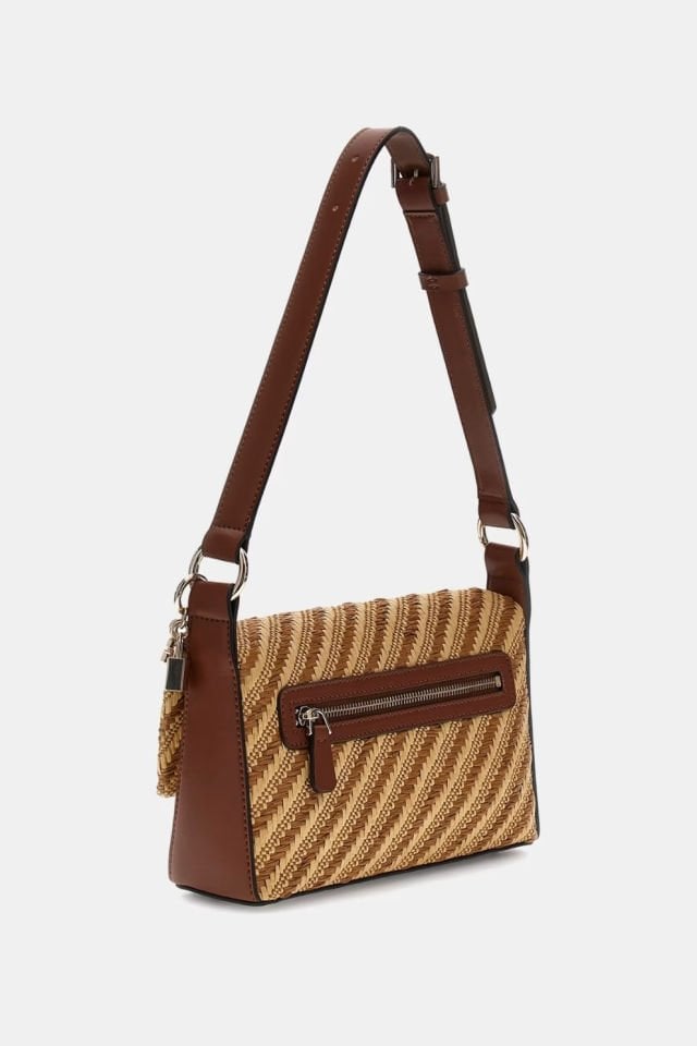Guess Simona Rafya Mini Omuz Çantası