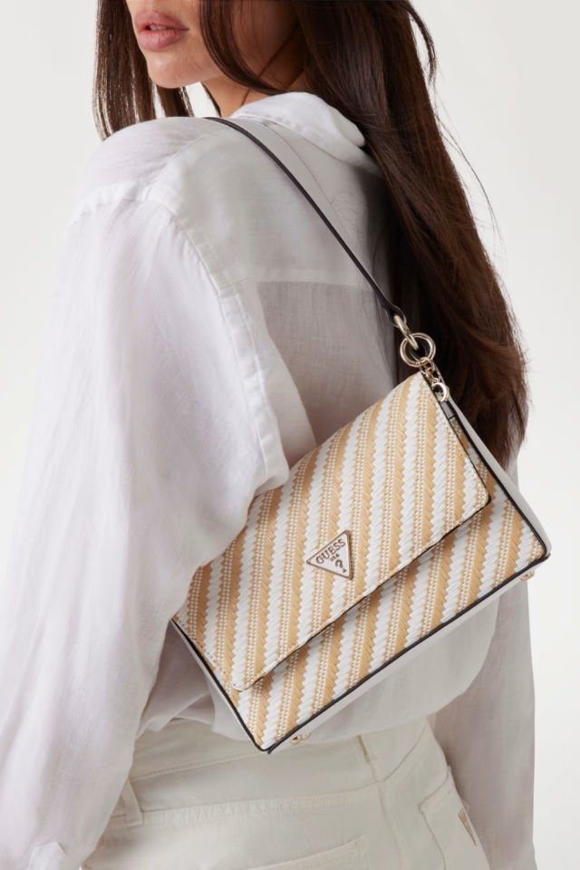 Guess Simona Rafya Mini Omuz Çantası