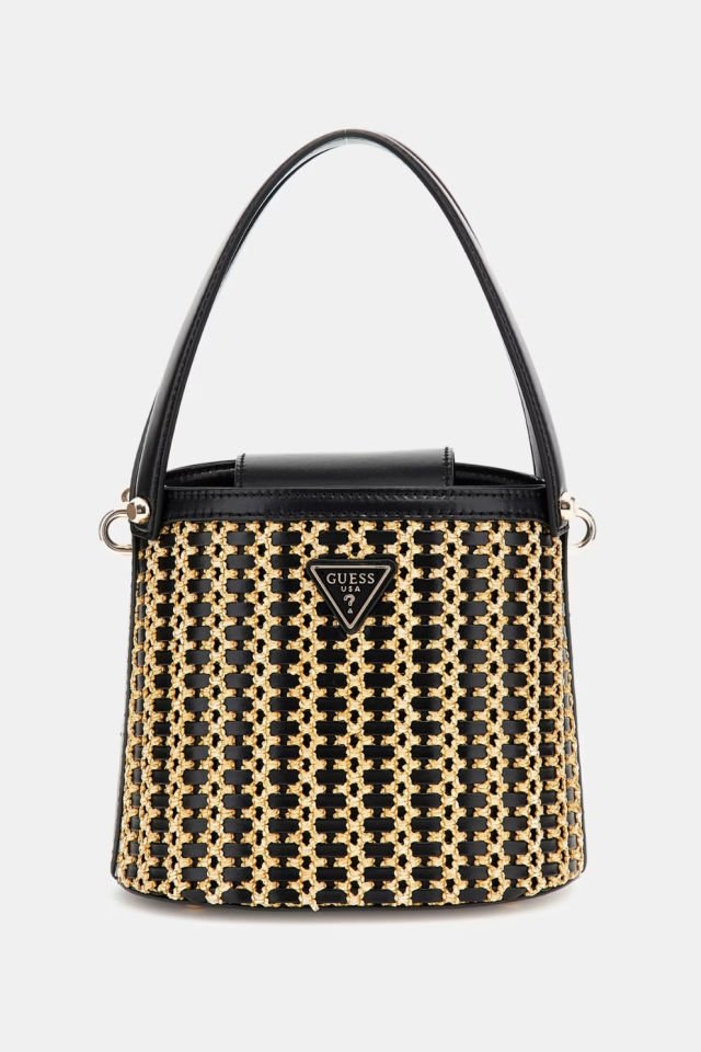Guess Atalia Rafya Mini Kova Çanta