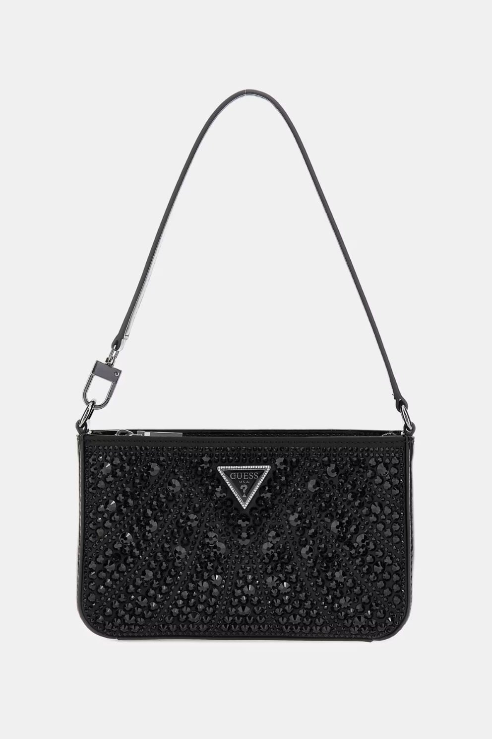 Guess Beauvoir Mini Omuz Çantası Siyah