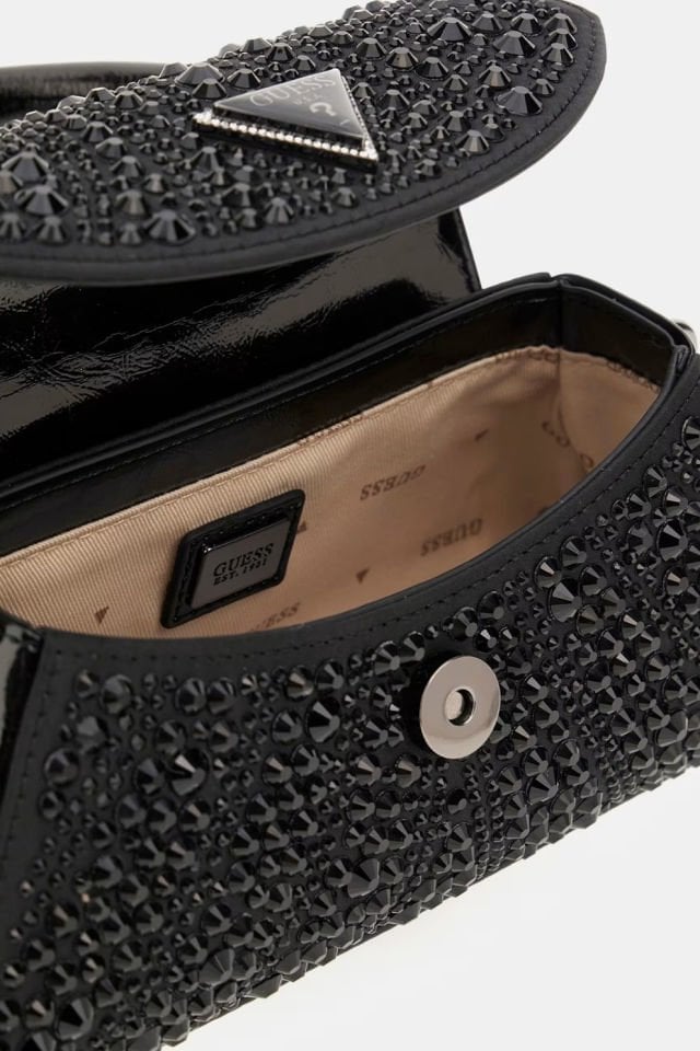 Guess Beauvoir Mini El Çantası Siyah