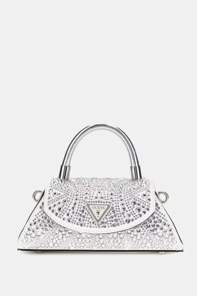 Guess Beauvoir Mini El Çantası Gümüş