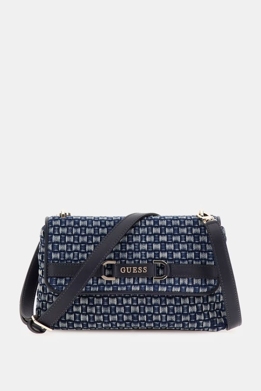 Guess Majka Jean Çapraz Çanta Mavi