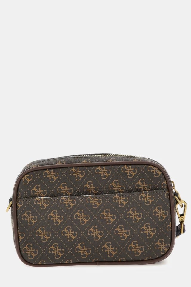 Guess Vezzola Smart Mini Çapraz Çanta Kahverengi