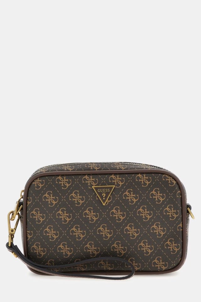 Guess Vezzola Smart Mini Çapraz Çanta Kahverengi