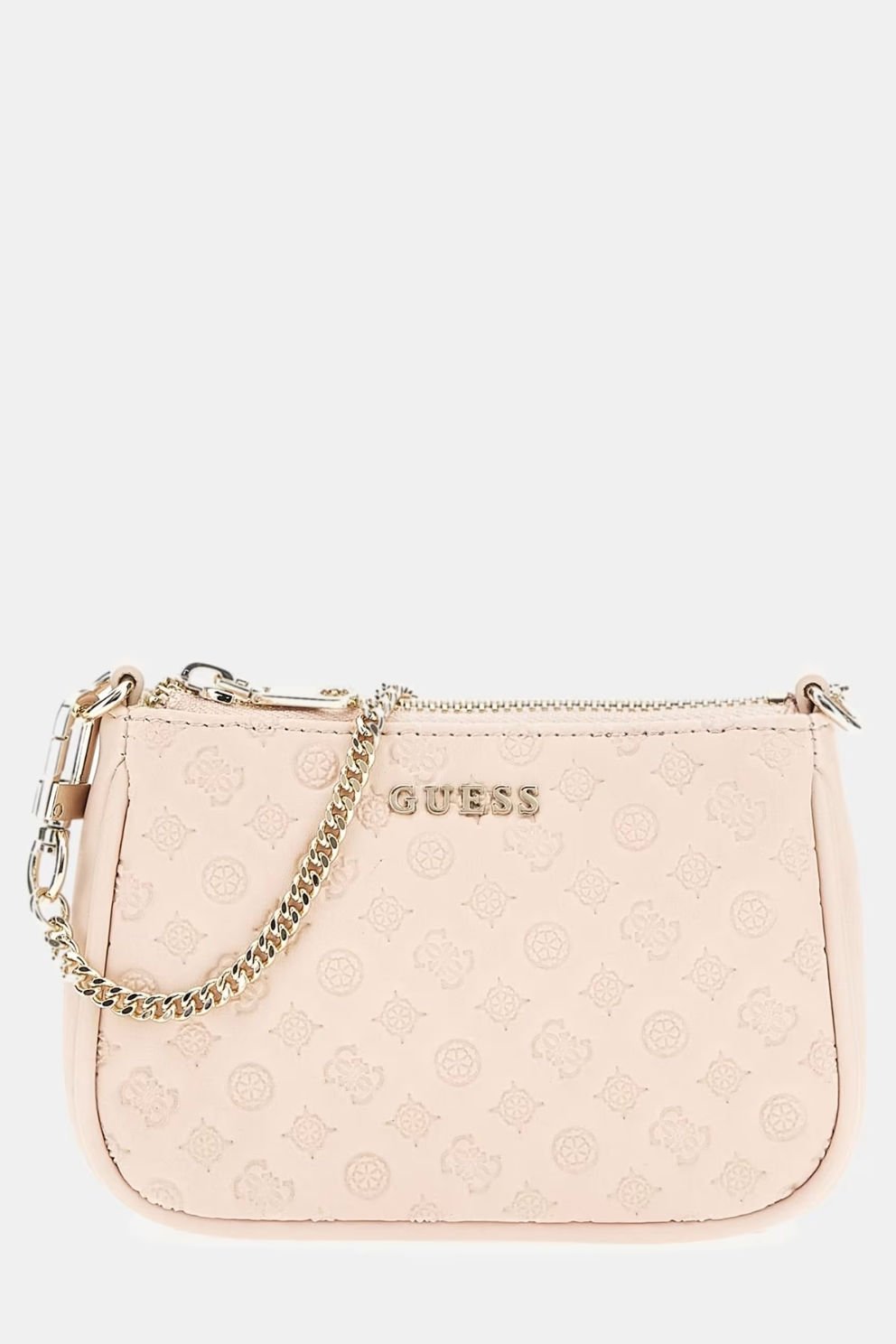 Guess Şakayık 4G Logolu Kişisel Bakım Çantası Pembe