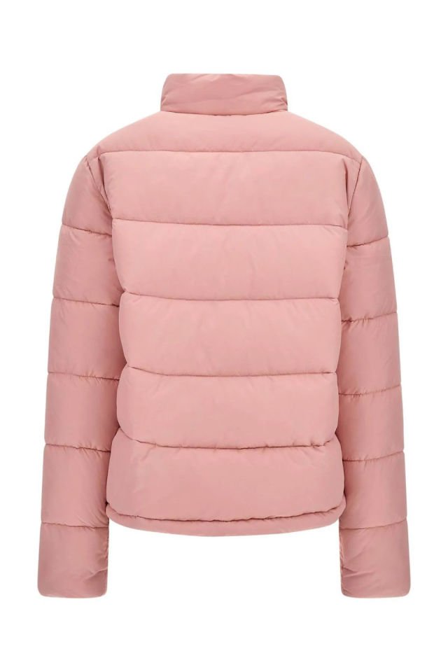 Guess Regular Kalıp Şişme Mont Pudra