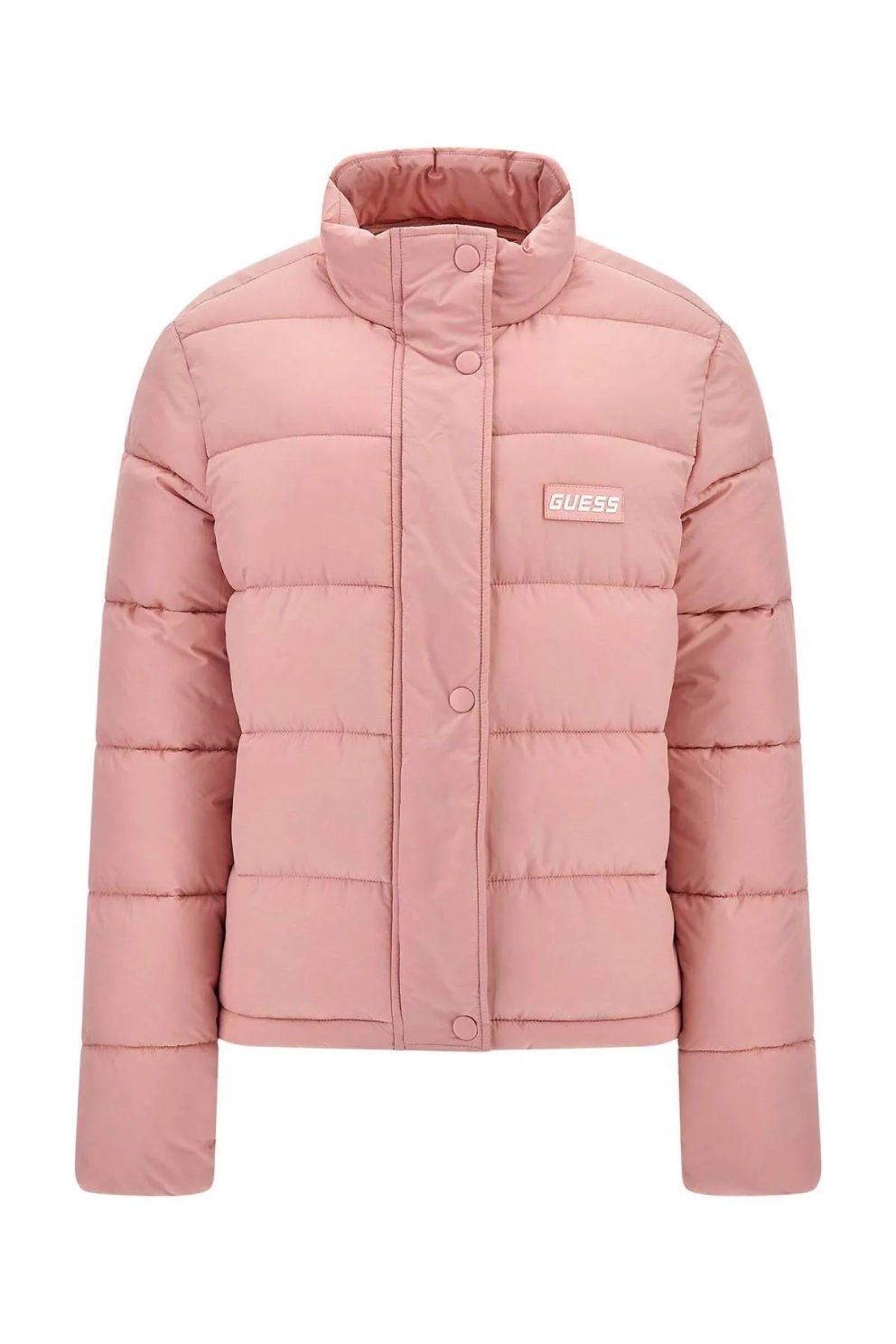 Guess Regular Kalıp Şişme Mont Pudra