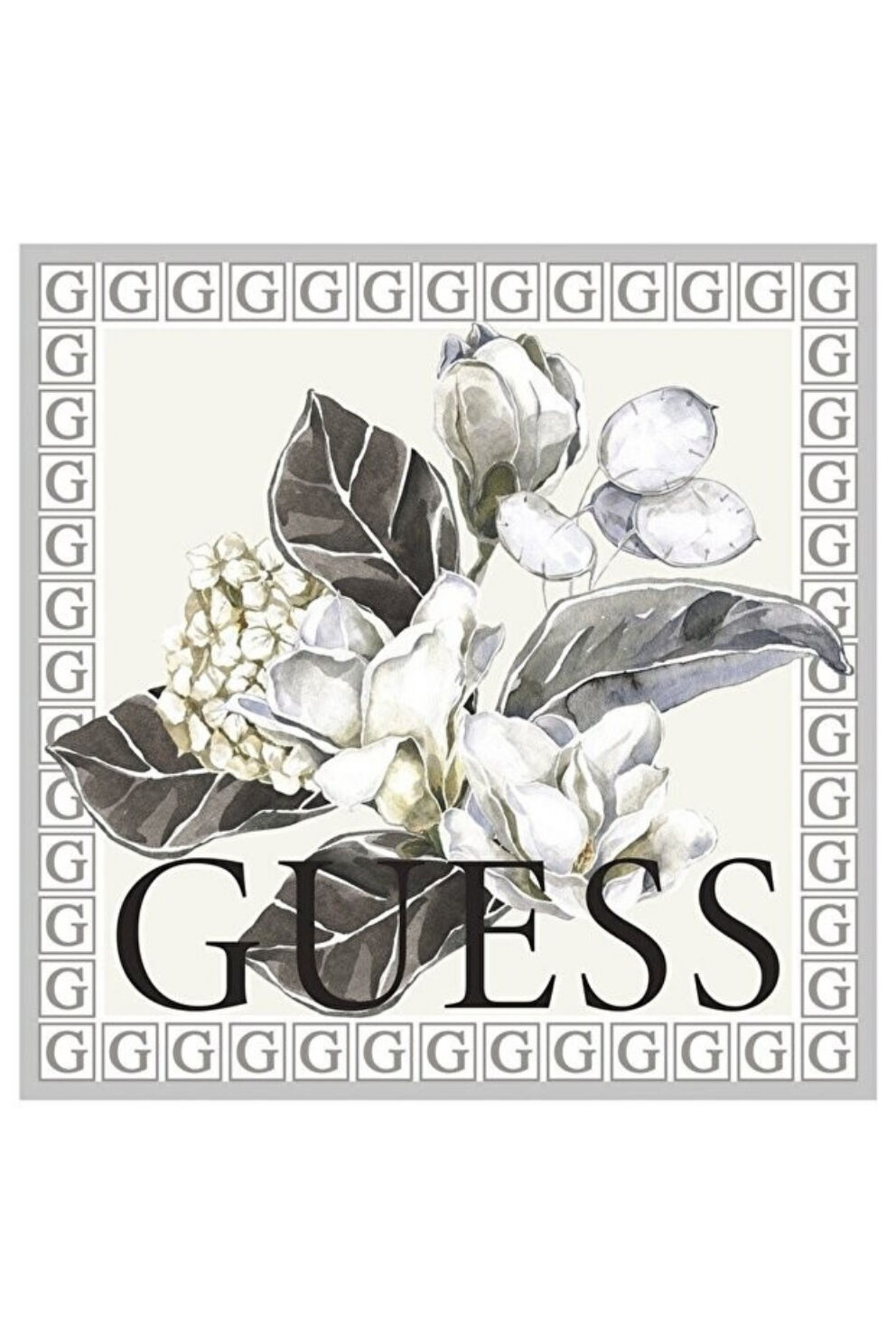 Guess Tivil İpek Eşarp Gri