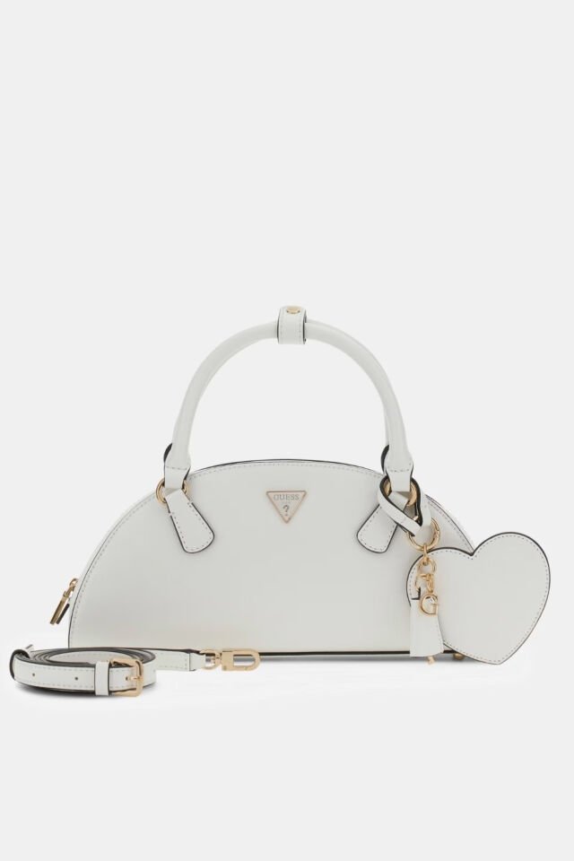 Guess Isobel Omuz Çantası Beyaz