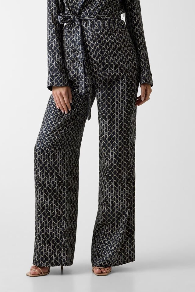 Guess Marciano Logo Baskılı Pantolon Siyah