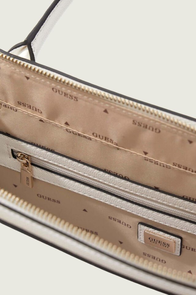 Guess Isobel Omuz Çantası Beyaz