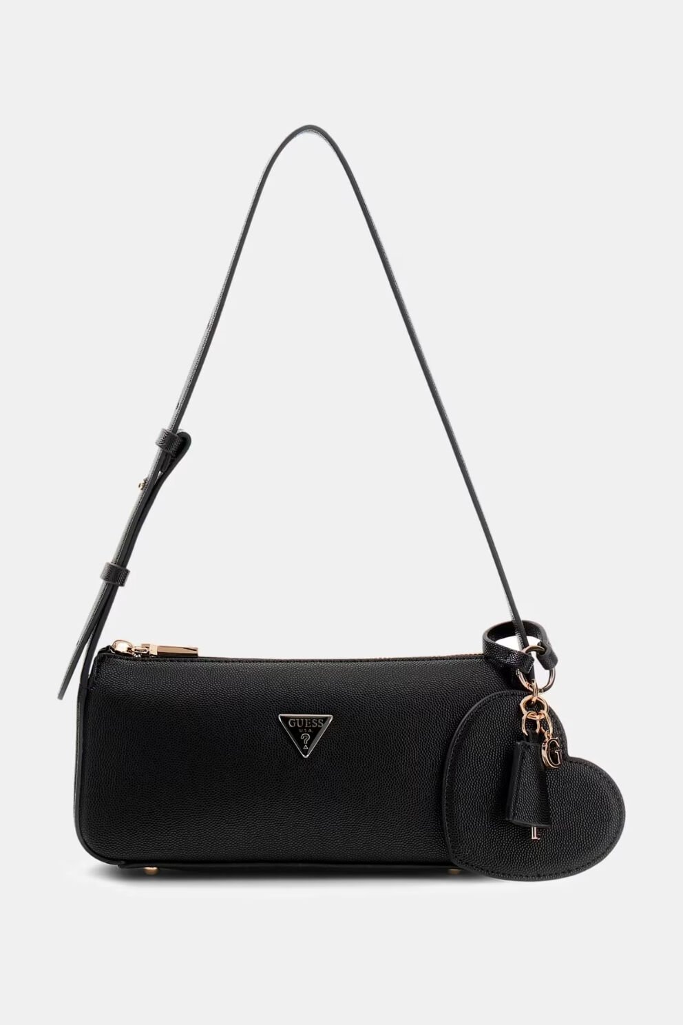 Guess Isobel Logo Omuz Çantası Siyah