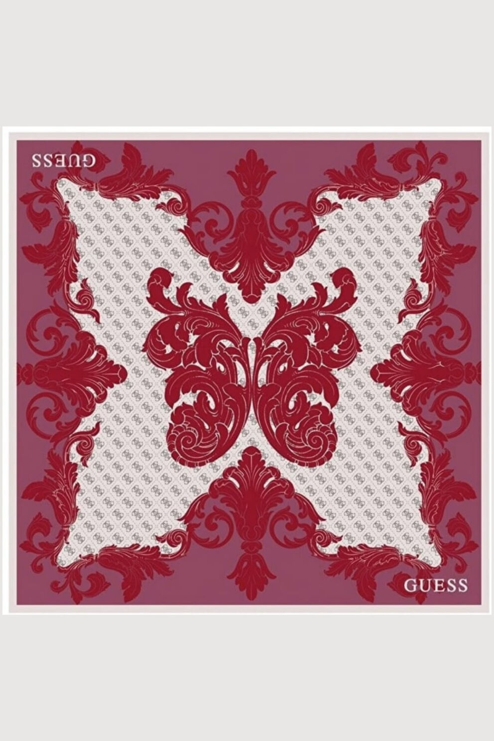 Guess Tivil Square Kadın Ipek Eşarp Pembe