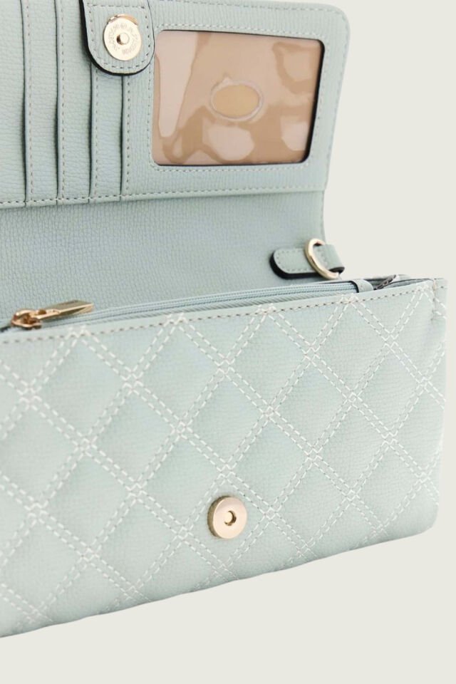 Guess Giully Kapitone Mini Çapraz Askılı Çanta  Yeşil