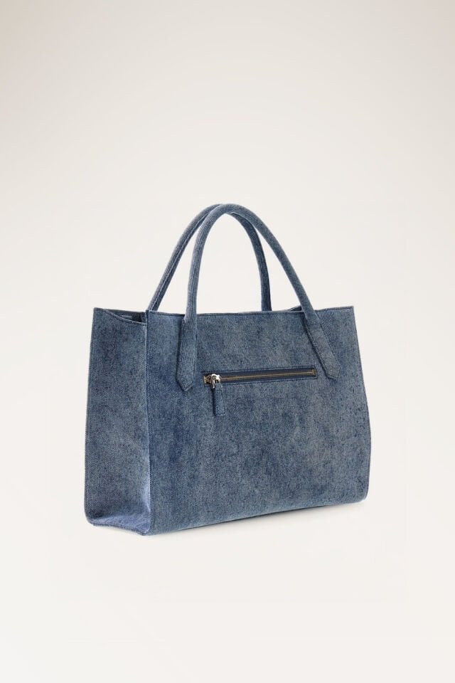 Guess Jodi Tote Omuz Askılı Denim Çanta