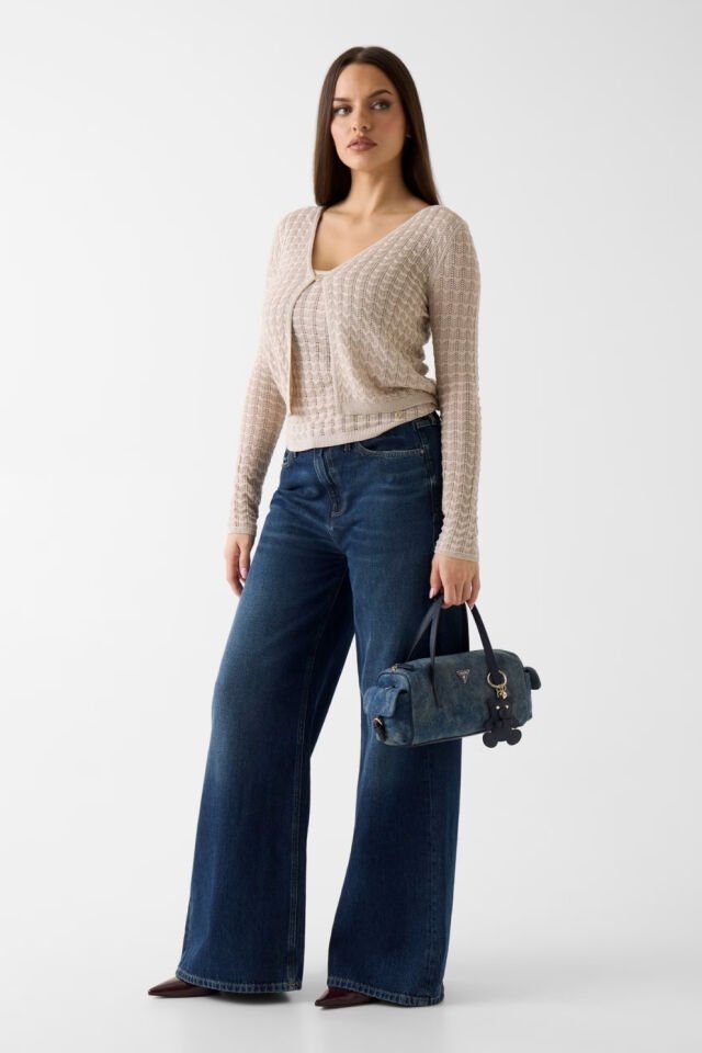 Guess Kassie Denim Çanta