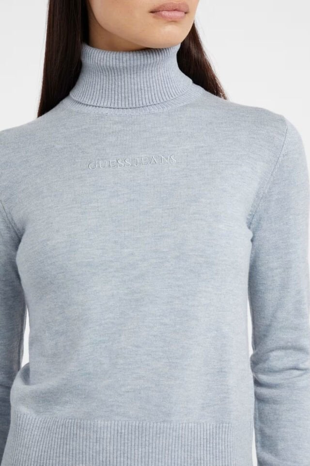 Guess Yün Karışımlı Kazak Açık Mavi