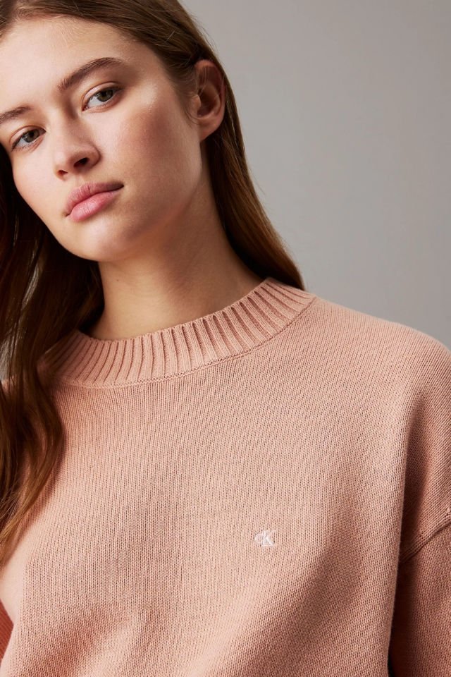 Calvin Klein Pamuklu Monogram Pembe