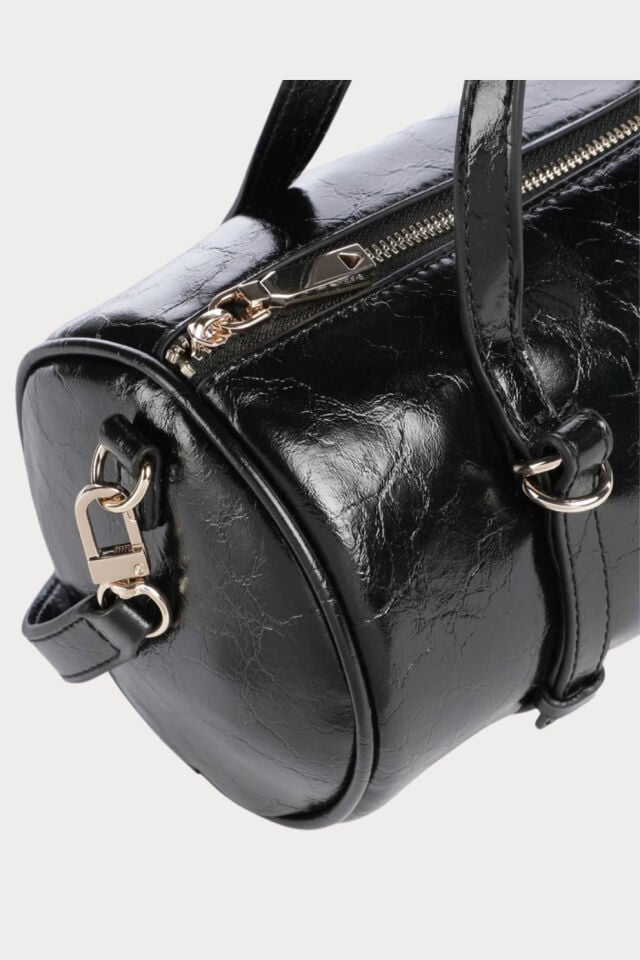 Guess Taylor Mini El Çantası Suni Deri Siyah