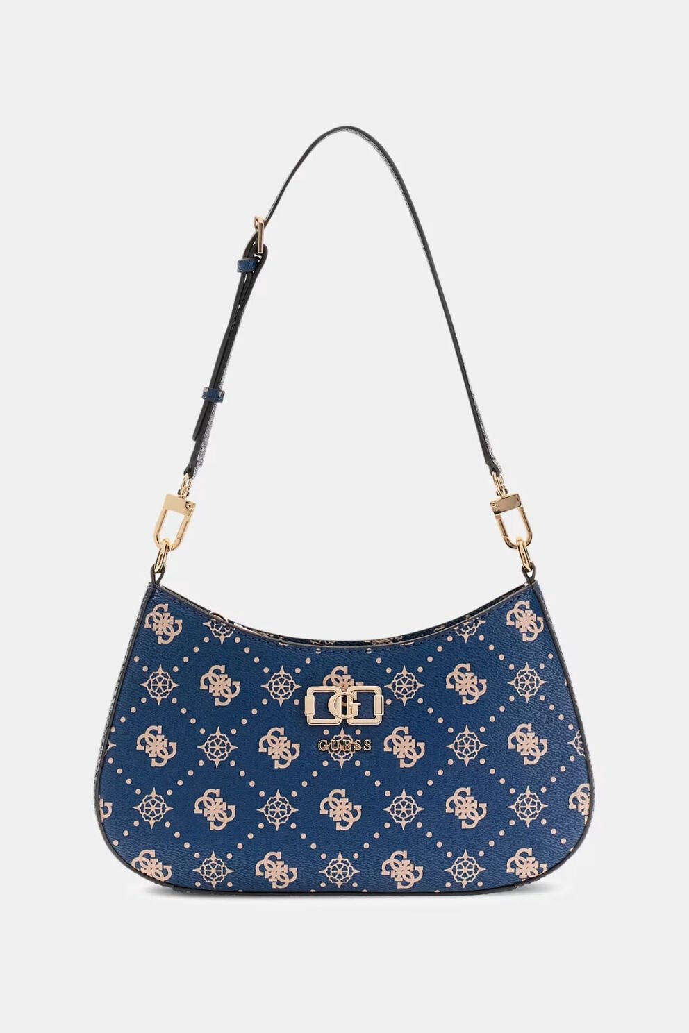 Guess  Emelie Logo Omuz Çantası Mavi