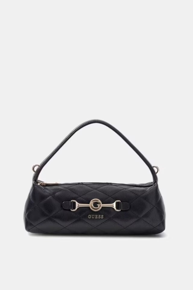 Guess Frances Mini Çapraz Askılı Çanta Siyah