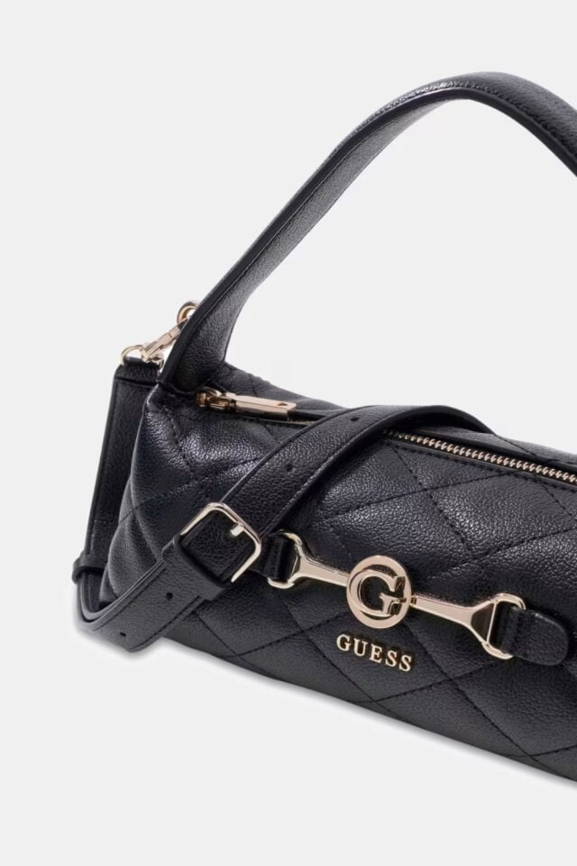 Guess Frances Mini Çapraz Askılı Çanta Siyah
