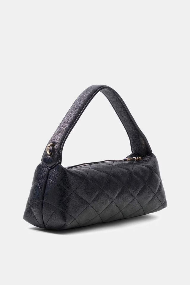 Guess Frances Mini Çapraz Askılı Çanta Siyah