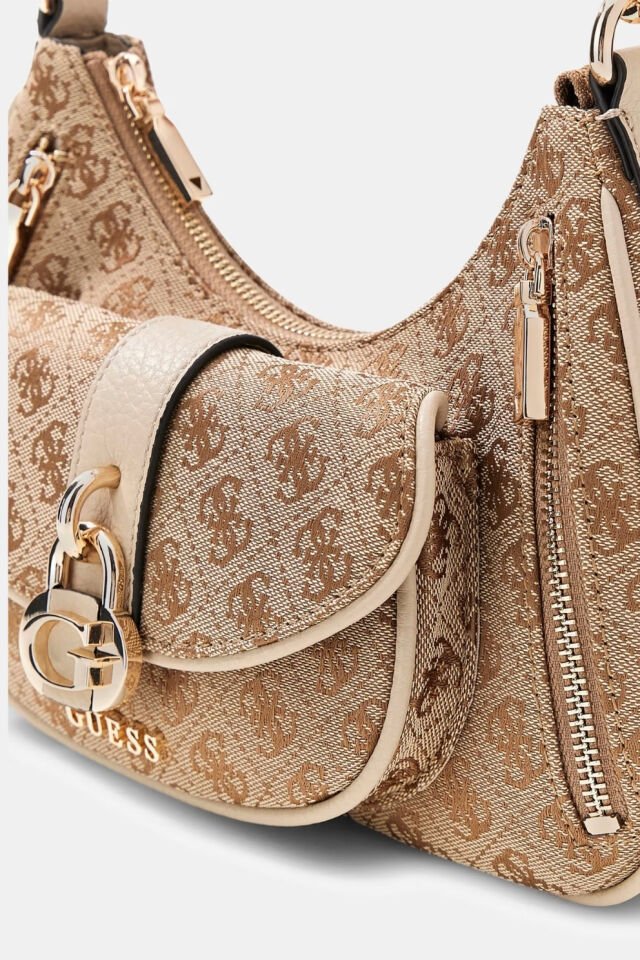 Guess Jessa Omuz Çantası Bej