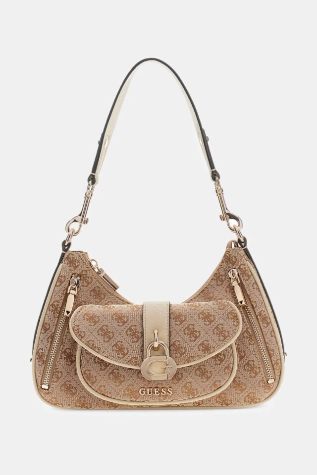 Guess Jessa Omuz Çantası Bej