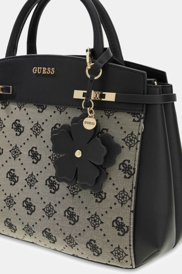 Guess Melinda Logo El Çantası Siyah