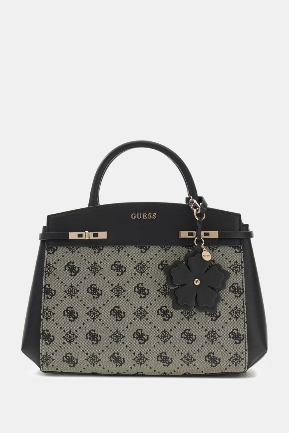 Guess Melinda Logo El Çantası Siyah