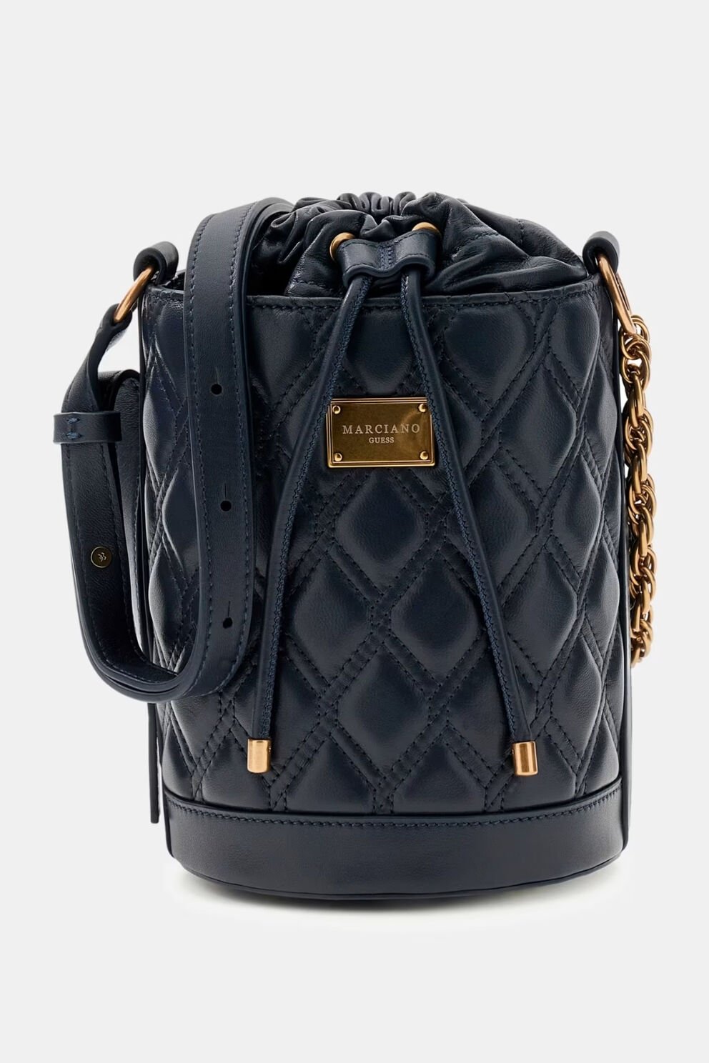 Guess Marciano Mini Bucket Çanta Siyah