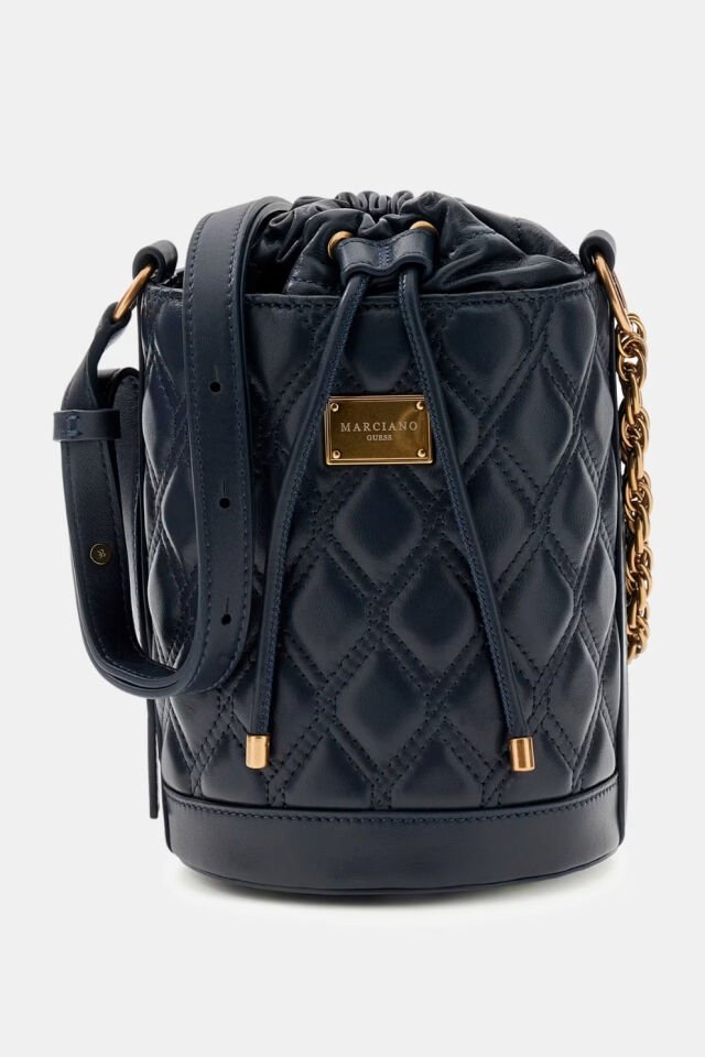 Guess Marciano Mini Bucket Çanta Siyah