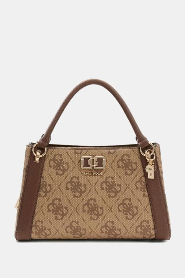 Guess Karnilla Logo El Çantası Kahve