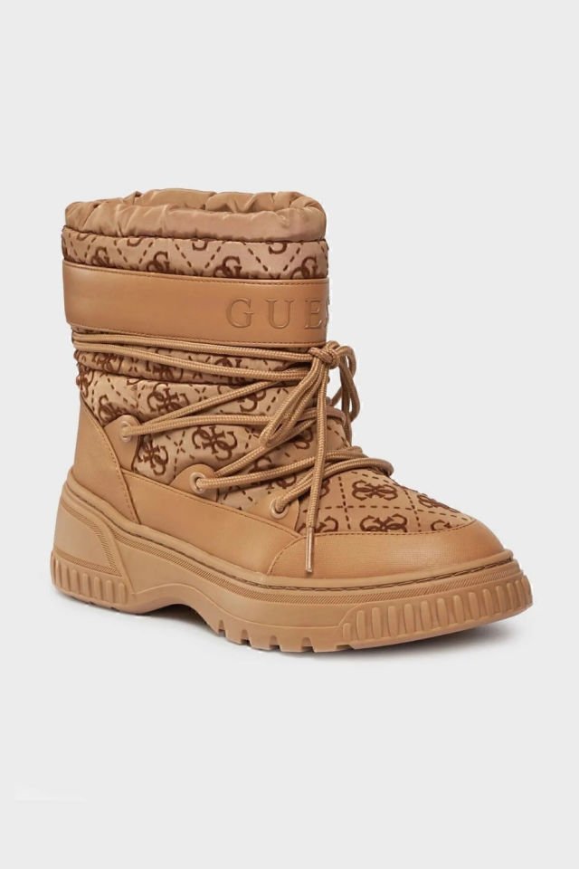 Guess Drera Logolu Bot Açık Kahve