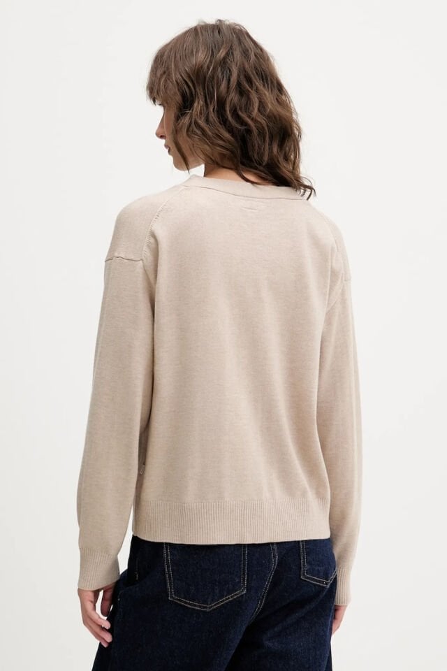 Guess İpek ve Yün Karışımı Mini Üçgen Hırka