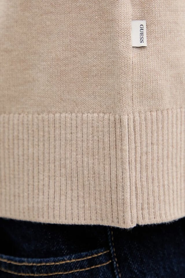 Guess İpek ve Yün Karışımı Mini Üçgen Hırka