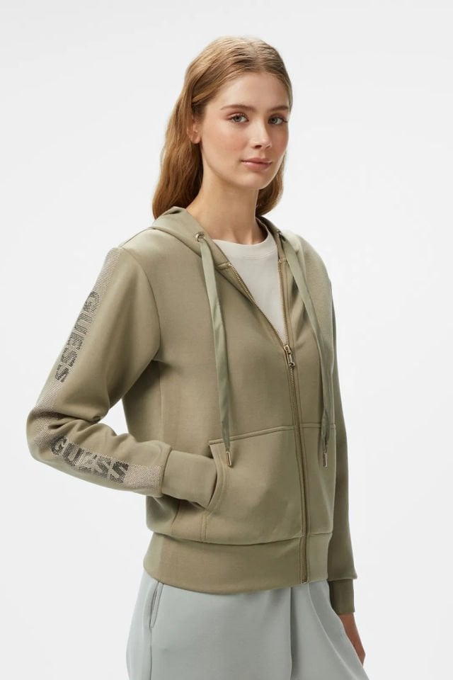 Guess Kadın Haki Sweatshirt