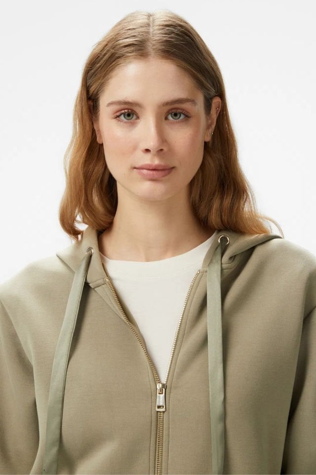 Guess Kadın Haki Sweatshirt